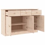vidaXL Buffet ALTA 112x35x73 cm bois massif de pin