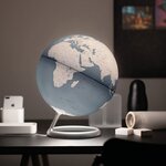 Globe terrestre lumineux evolve ø 30 cm - bleu
