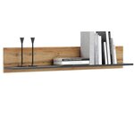Etagère murale 100 cm grise