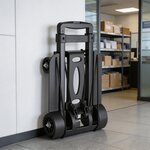 Chariot pliable acier 4 roues 30 kg