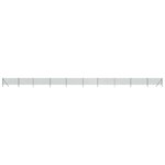 vidaXL Clôture en mailles de chaîne vert 1 1x25 m