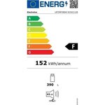 Electrolux lrt5mf38w0 - réfrigérateur 1 porte - 380l - froid brassé - l 59 5cm x h 186cm - blanc