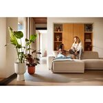 Pot de fleur Vibes Fold Coupe - Blanc Ø 29.5 x hauteur 45 cm - Intérieur 100  recyclé