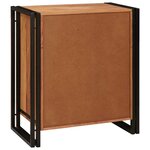 vidaXL Cabinet de chevet Marron 66 x 35 x 76 cm Bois d'acacia massif