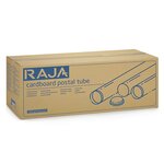 Tube carton rond postal brun raja 60x640 mm (lot de 25)