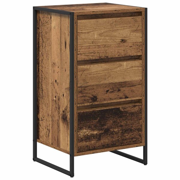 vidaXL Buffet Bois Ancien 42 x 36 x 75.5 cm Bois d'ingénierie