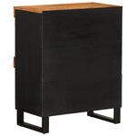 vidaXL Armoire latérale 60x33x75 cm bois massif d'acacia