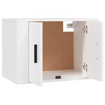 vidaXL Ensemble de meubles TV 3 Pièces Blanc Bois d'ingénierie