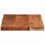 vidaXL Dessus de table 40x30x2 5 cm rectangulaire bois massif d'acacia