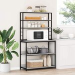 vidaXL Étagère de cuisine Gris Sonoma 100 x 40 x 168 cm