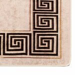 vidaXL Coureur de Tapis MARSA Noir 80 x 200 cm Polyester et PVC
