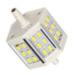 Ampoule led r7s 78mm 6w 220v smd5730 18led 200° - blanc froid 6000k - 8000k - silamp