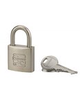 THIRARD - Cadenas à clé Skipper  inox  marine  anse inox  30mm  2 clés