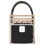 vidaXL Lit superposé sans matelas 90x190 cm bois de pin massif