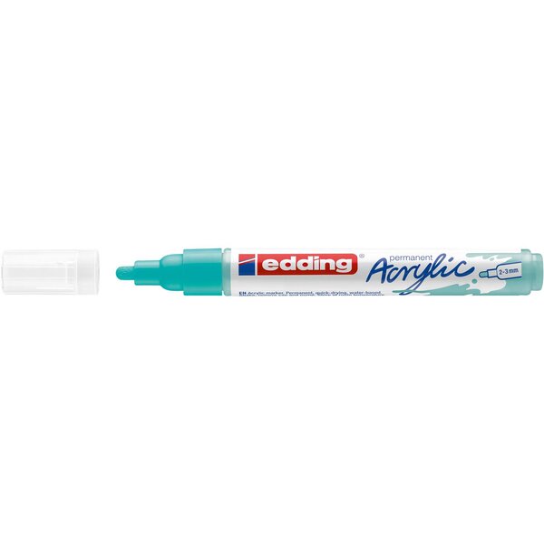 Marqueur acrylique moyen 5100 turquoise opulent 2-3 mm EDDING
