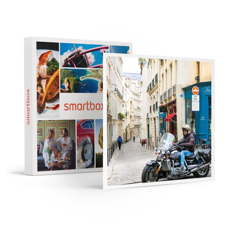 Visite unique en side-car du paris atypique pour 2 personnes - smartbox - coffret cadeau sport & aventure