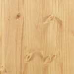 vidaXL Buffet Corona 112x40x75 cm bois massif de pin