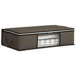 vidaXL Boîte de rangement avec fenêtre latérale transparente 2 Pièces