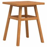 vidaXL Ensemble bistro de jardin 3 Pièces Marron Bois d'acacia massif