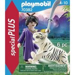 Playmobil - 70382 - combattante ninja et tigre