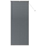 vidaXL Store de Fenêtre Gris foncé 90 x 220 cm Aluminium