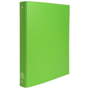Classeur Rembordé Polypropylène 4 Anneaux 30mm - A4 - Vert Anis - X 20 - Exacompta
