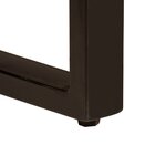 vidaXL Table à dîner 200x100x75 cm Bois de récupération solide