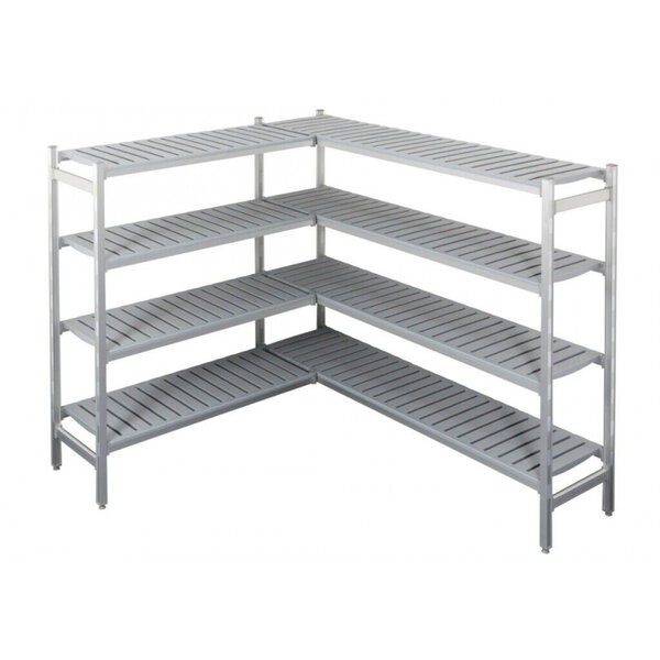 Rayonnage chambre froide professionnelle 1675/2240mm - combisteel -  - aluminium 1675/2240x450x1700mm