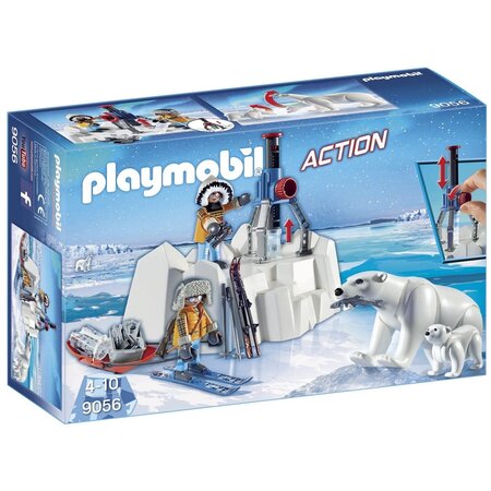 PLAYMOBIL 9056 Action - Explorer Avec Ours Polaires