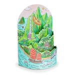 Djeco DJ08744 - Coloriages 3D Île