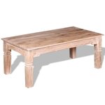 vidaXL Table basse Bois d'acacia 110x60x45 cm