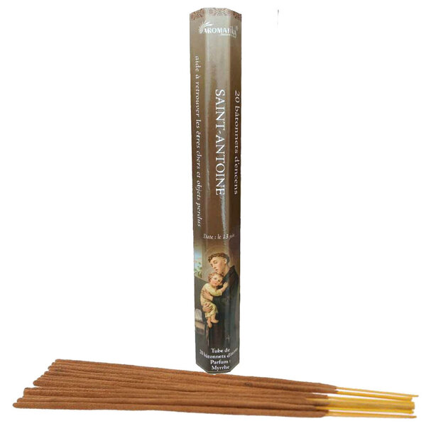 20 bâtonnets d'encens aromatika st antoine