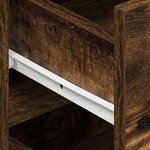 vidaXL Buffet Chêne fumé 120 x 36 x 69 cm Bois d'ingénierie