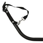 vidaXL Remorque de vélo noir 122x53x28 cm fer