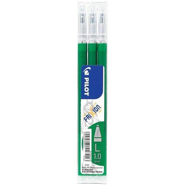 Pilot Recharge pour stylo roller FRIXION BALL 10  vert PILOT