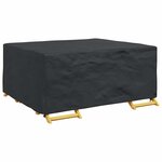 vidaXL Housse pour mobilier d'extérieur Noir 200 x 165 x 80 cm 600D