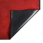 vidaXL Paillasson Rouge 80x120 cm