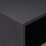 vidaXL Table de chevet avec tiroir Multicolore 50 x 33 x 60 cm