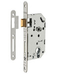 THIRARD - Serrure encastrable Unimax CE NF QC à cylindre pour porte d'entrée  axe50mm  bouts ronds  têtière inox - THIRARD