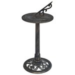 vidaXL Cadran solaire Bronze 35 5x82 cm Plastique