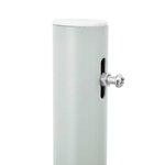 vidaXL Auvent latéral rétractable de patio 120x500 cm Noir