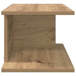 vidaXL Table de chevet Chêne artisanal 40 x 30 x 25 cm