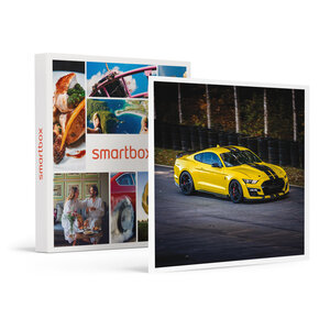 SMARTBOX - Coffret Cadeau Stage de pilotage : 5 tours sur le circuit de La Ferté-Gaucher en Ford Mustang Shelby GT500 - Sport & Aventure