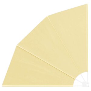 vidaXL Écran de confidentialité pour balcon Couleur sable 160 x 160 cm