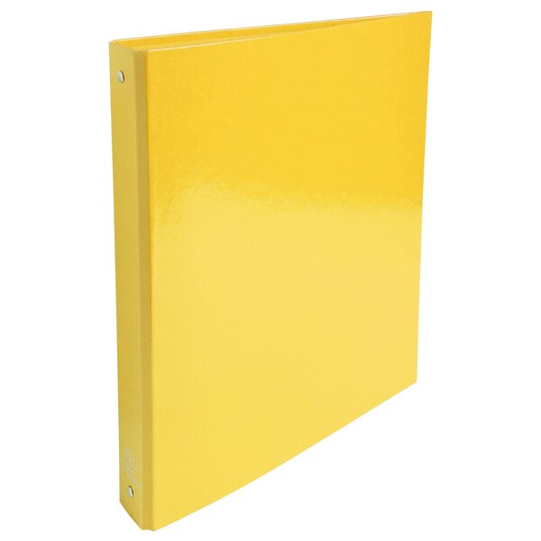Classeur A4 4 Anneaux 30mm Iderama - Jaune - X 10 - Exacompta