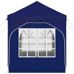 vidaXL Tente de fête pop-up 192 x 192 x 245 cm Bleu