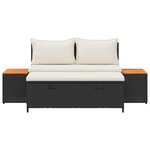vidaXL Ensemble de canapés d'extérieur 4 -Seater 4 pc 55 x 30 x 39 cm