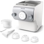 Philips hr2375/00 machine à pâtes automatique - 4 moules à pâtes - livre de 20 recettes - 200w