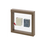 Cadre Nimbus 150 design bois pour objets de collections.