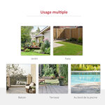 Bain de soleil pliable - transat inclinable 4 positions - chaise longue grand confort avec accoudoirs - métal époxy textilène - dim. 160L x 66l x 80H cm - rouge